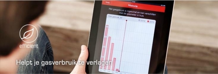 slimme thermostaat gasverbruik monitoren slim bedrijf welldone installatietechniek